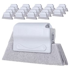 ARYKO 多功能窗框縫隙清潔海綿 灰色, 20個