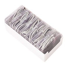 DAOMI 多用途電線獨立整理盒 收納盒, 1套, 混合顏色