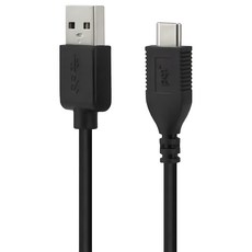pqi 勁永 U-Cable C - A 數據線 USB Type-C 轉 Standard Type A 數據同步與充電, 100cm, 黑色, 1條