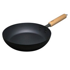 TAKUMI 匠 岩紋平底鐵鍋 附木把手 20cm, 1個