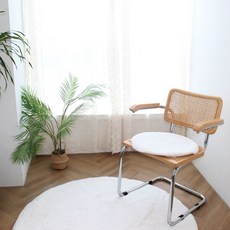 CASA JACQUELINE 柔軟人造毛圓形地毯