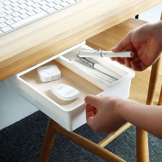 Haegang Corporation 高級款 黏貼式滑動抽屜 中型, 1個