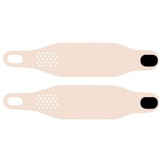 QIDINA 彈力包覆加壓親膚手腕支撐護腕 A, 橘膚色, 36 x 8.5cm, 1雙