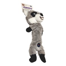 Charming Pet GN 微笑浣熊 狗玩具 - 聚酯纖維 + 短絨布, 1個