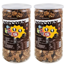 JIN TA YEOU 金大有 動滋動滋爆米花 巧克力味, 200g, 2罐