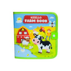 KIZELLO 與媽媽一起玩的感官發展靜靜書, 農場遊戲, 1個