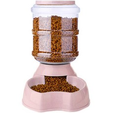 DING DONG PET 寵物半自動蘋果餵食器, 粉紅色, 1個