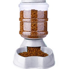 DING DONG PET 寵物半自動蘋果餵食器, 灰色, 1個