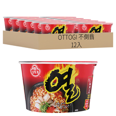 OTOKI 不倒翁 辛辣泡麵 105g, 12入