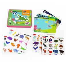 ariati 迷你磁性貼 動物, 1個, 25件