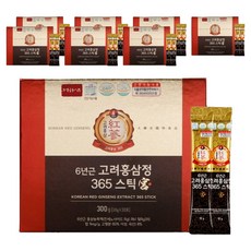 Jungwonsam 6年產高麗紅蔘精 30條入+提袋, 300g, 8盒