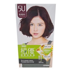 美吾髮植優 護髮染髮霜, 5U紫羅蘭棕, 1盒