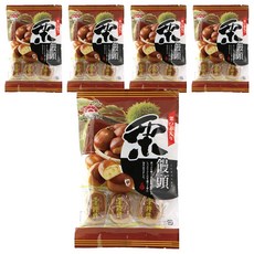 拉曼栗子饅頭8顆入*5袋組-日本傳統風味點心, 120g, 5袋