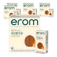 이롬 황성주박사의 국산콩 두유 호두와 아몬드, 190ml, 80개