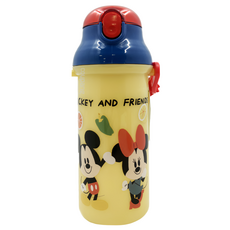 Skater 吸管銀離子水壺, MICKY&FRIENDS, 480ml, 1個