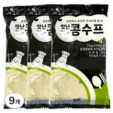 BMN FOOD 美味黑豆湯, 70g, 9個