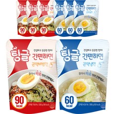 tinggeul 水冷麵 280g+辣冷拌麵 200g, 4組
