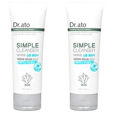 Dr.ato 溫和洗面乳, 100ml, 2條