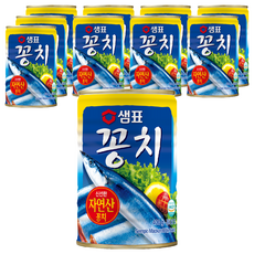 샘표 꽁치 통조림, 400g, 10개