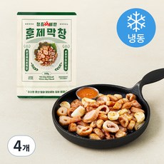청춘불판 훈제막창(냉동), 300g, 4개