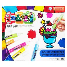 Donerland 魔法彩繪玻璃貼 甜點遊戲組，適用年齡：4歲以上, DL-GM13031, 1盒