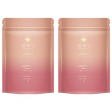 京盛宇 無咖啡因 幸福 玫瑰與洛神花茶, 4g, 10包, 2袋