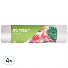 코멧 위생롤백, 점보특대(XXL)(37 x 50cm), 450개입, 4개