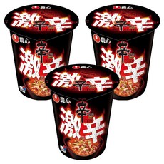 NONGSHIM 農心 激辣辛杯麵 68g, 3入