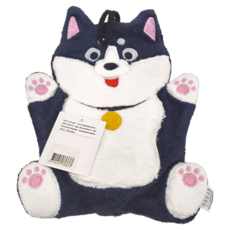 MORINO 摩力諾 造型擦手巾 24 x 35cm 哈士吉利, 1條, 1條