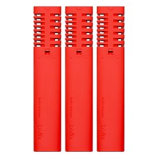 blak經典修毛刀 Body trimmer 刀片-不鏽鋼 刀柄-塑膠ABS, Orange 夜光橙, 3支