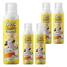 스노우버디 휘핑 클렌저 베이비파우더향, 200ml, 5개