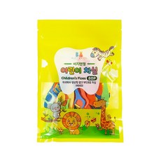 BUSYANGEL 兒童牙線棒, 7cm, 80支, 3包