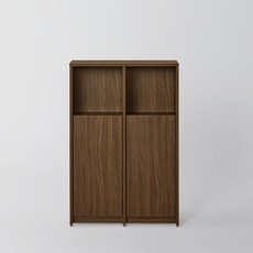 까사미아 하벨 책장 방문설치, 브라운