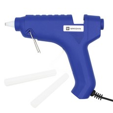 WHASHIN 熱熔膠槍 大 GL-40W + 熱熔膠條 11mm 2入, 1個