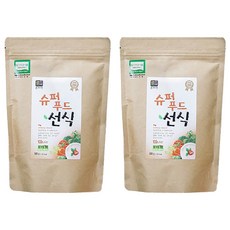 온뜨락 유기농 슈퍼푸드 선식 지퍼백, 2개, 300g