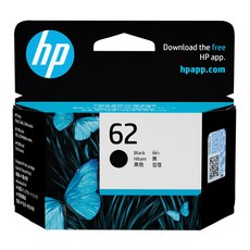 hp 惠普 原廠墨水 62 C2P04AA, 黑色, 1入