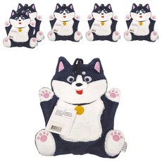 MORINO 摩力諾 造型擦手巾 24 x 35cm 哈士吉利, 1條, 6條