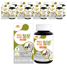 비타민뱅크 패밀리 츄어블 철분 크렌베리맛, 9개