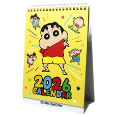 蠟筆小新 2026 直式桌曆, 混合色, 1個