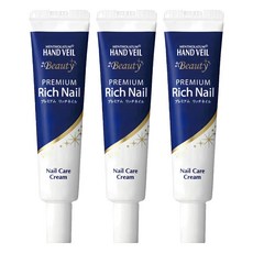 曼秀雷敦 HAND VEIL Rich Nail 指甲修護營養霜 12g, 3條