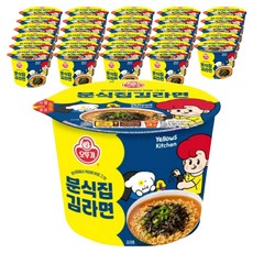 오뚜기 분식집 김라면 100g, 36개