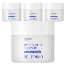 Belprimo 玻尿酸Ato高保濕霜, 4罐, 80ml
