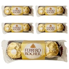 FERRERO ROCHER 金莎 巧克力 3顆, 37.5g, 5條