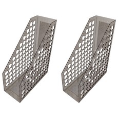 JUSKU 佳斯捷 珍珠龍雜誌架 公文L型文件架 10.3 x 25.5 x 31.2cm, 黑色, 2組