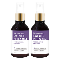 THE HERB SHOP 枕頭噴霧, 薰衣草香, 100ml, 2個