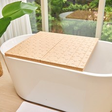 ALTTEURI 方形浴缸蓋 B款, 1套, 蜜桃色
