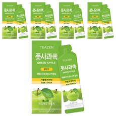 TEAZEN 茶禪 青蘋果汁隨身包 5包入, 5盒, 250g
