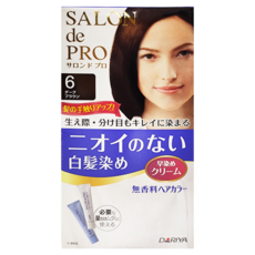 DARIYA 塔莉雅 SALON de PRO 無味型染髮劑, 6號 暗褐色, 1盒