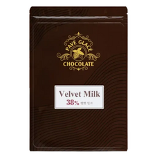파베글라스 커버춰 밀크 초콜릿 38%, 1kg, 1개