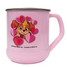 PAW PATROL 汪汪隊立大功 不鏽鋼水杯 240ml, 粉色, 1個